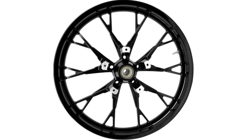 Coastal Moto - Coastal Moto Precision Cast Marlin 3D Front Wheel - 21in. x 3.5in. - Black - 3D-MAR213SB