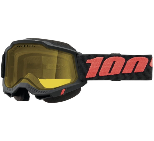 100% - 100% Accuri 2 Snow Goggles - 50223-608-07 - Borego/Black/Pink / Yellow Lens - OSFM