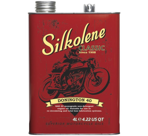 Silkolene - Silkolene Donington 40 Crankcase Oil - 4L. - 601232848