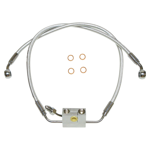 Magnum - Magnum Sterling Chromite II Designer Series ABS Front Lower Brake Line Kit - AS37019