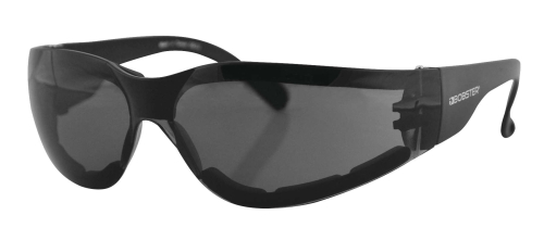 Bobster Eyewear - Bobster Eyewear Shield III Sunglasses - ESH301 - Black / Smoke Lens - OSFM