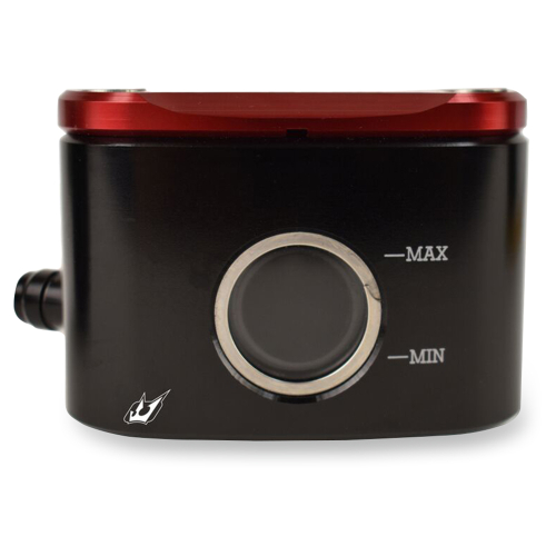 Driven Racing - Driven Racing Halo Fluid Container Front Brake - Left 8MM Outlet - Red - DBRRLE-02-RD