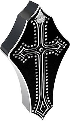 Precision Billet - Precision Billet Horn Cover and Bracket - Darkside - Black - DRK-570-ALL-BLK