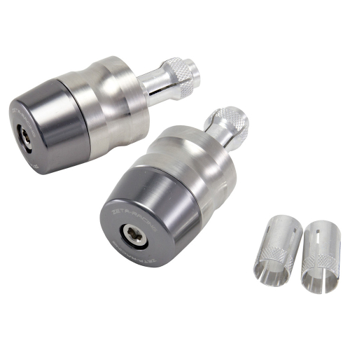 ZETA - ZETA Bar End Plugs - Titanium - ZS48-1018