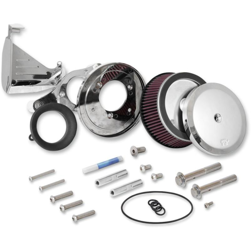 K&N Engineering - K&N Engineering Street Metal Air Intake System - Smooth - Mirror - RK-3954