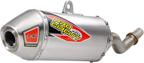 Pro Circuit - Pro Circuit T-6 Stainless Slip-On with Removable Spark Arrestor - 0122030A