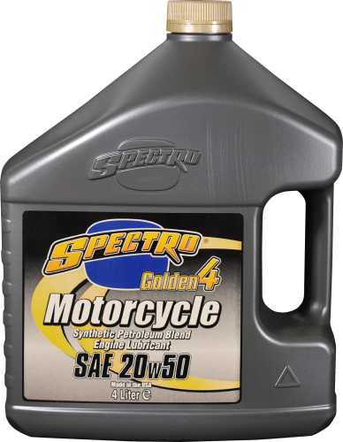 Spectro - Spectro Golden Motorcycle Semi-Syn 4T - 20W50 - 4lt. U.SG425