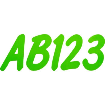 Hardline - Hardline Series 400 Watercraft I.D. Kit - Lime - GRN400EC