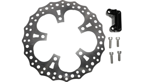 Arlen Ness - Arlen Ness 13in. Jagged Front Rotor - 300-013