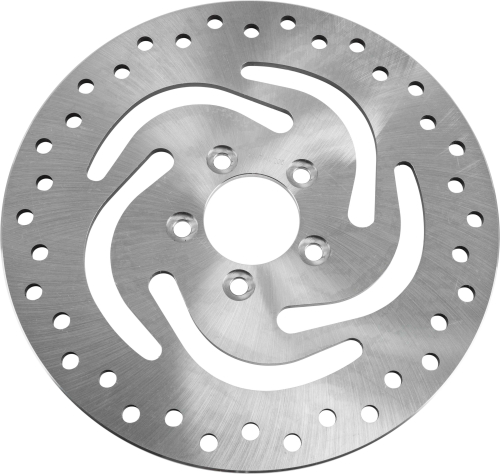 HardDrive - HardDrive Drilled Vented Front Brake Rotor - Stainless Steel - 144312