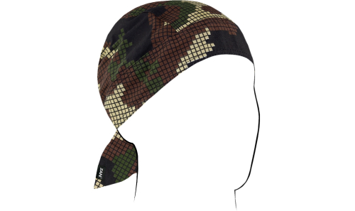 Zan Headgear - Zan Headgear Flydanna Headwrap - Z621 - Digi Woodland Camo - OSFM