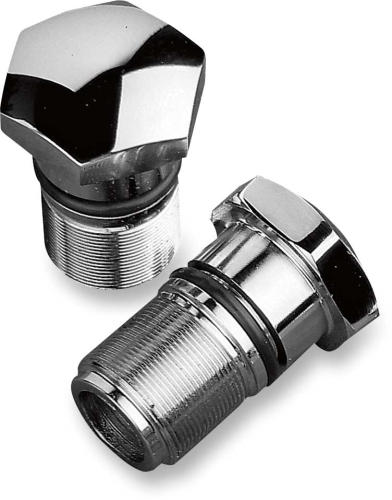 Drag Specialties - Drag Specialties Fork Tube Caps - 301119-BC105