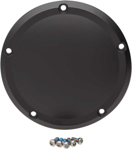 Drag Specialties - Drag Specialties Derby Cover - Flat Black - 1107-0557