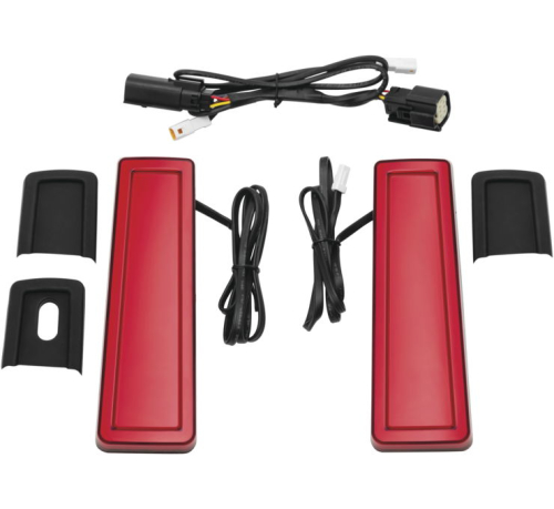 Kuryakyn - Kuryakyn Tracer Filler Panel Lights - Red - 2952