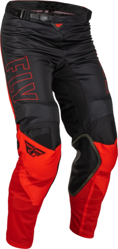 Fly Racing - Fly Racing Kinetic Mesh Pants - 376-32438 - Black/Red - 38