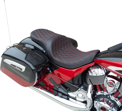 Drag Specialties - Drag Specialties Low Profile Touring Seat - 0810-2261