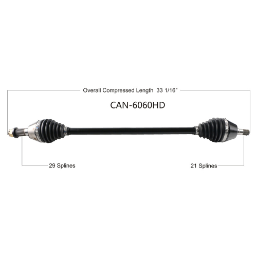 Open Trail - Open Trail HD 2.0 Front Axle - CAN-6060HD