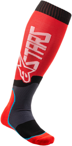 Alpinestars - Alpinestars MX Plus-2 Socks - 4701920-32-L2X - Red/White - Large
