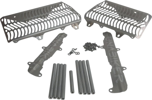 Unabiker - Unabiker Radiator Guards - Black - KKLX18250S