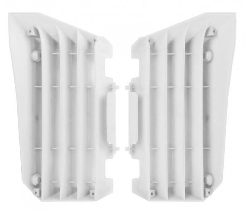 Polisport - Polisport Radiator Louvers - White - XF-50-993432