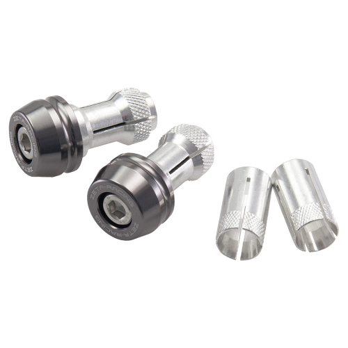 ZETA - ZETA Bar End Plugs - Titanium - ZS48-1008
