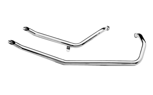 Paughco - Paughco 1 3/4in. Upswept Drag Pipes - Slash-Cut - 719B2S