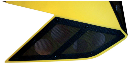 RSI Racing - RSI Racing Air Vents for Ski-Doo XP Chassis - Knee Vents - V-22