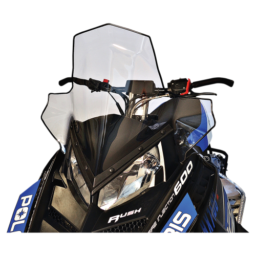 Powermadd - Powermadd Cobra Windshield - 20.5in. - Clear/Black Fade - 10184010