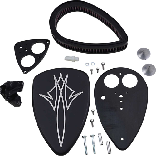 Baron Custom Accessories - Baron Custom Accessories Big Air Kit - Pinstripe Black - BA-2013-13B