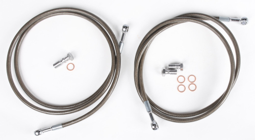 Streamline - Streamline 2-Line Brake Line Kit (+2in.) - Smoke - KAW700-2F-2SMOKE