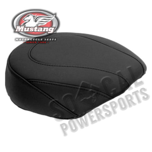 Mustang - Mustang Wide Tripper Passenger Seat - Smooth - Black - 76725