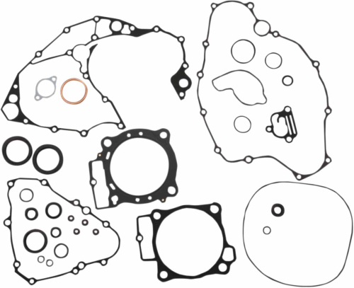 Moose Racing - Moose Racing Complete Gasket Kit with Oil Seals - 811989MSE