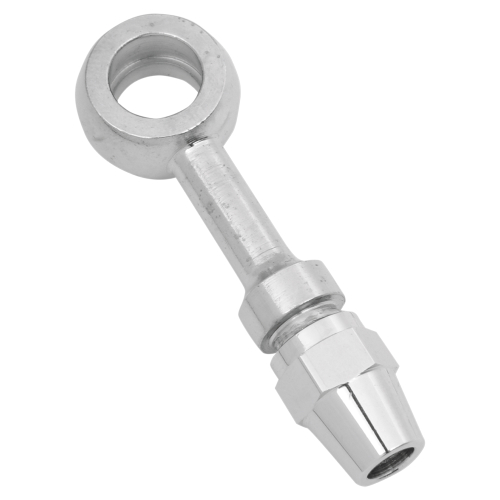 Russell - Russell Pro System II Nylon Chrome Steel Straight Banjo Fitting - 3/8in./10mm - R4345C