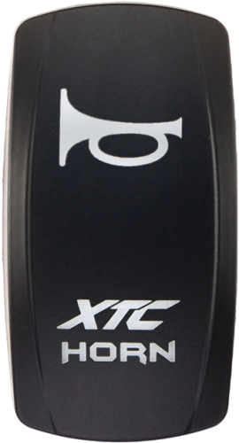 XTC Power Products - XTC Power Products Dash Rocket Switch Face Plate - Horn XTC - SW00-00102016