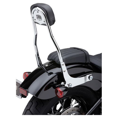 Cobra - Cobra Round Detachable Backrest - Chrome - 602-2009