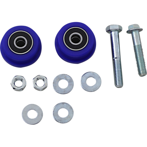 T.M. Designworks - T.M. Designworks PowerLip Chain Roller Kit - Blue - ZDK-YZM-BU