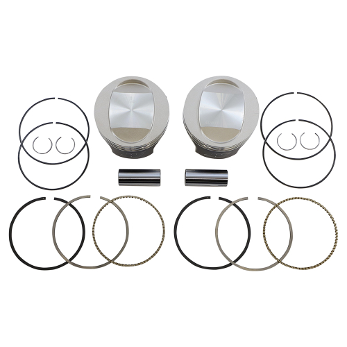 Wiseco - Wiseco Tracker Series Piston Kit (97ci.) - Standard Bore, 10.5:1 Compression - K0209PS
