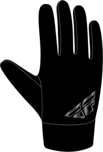 Fly Racing - Fly Racing Glove Liners - 363-39603X - Black - 3XL