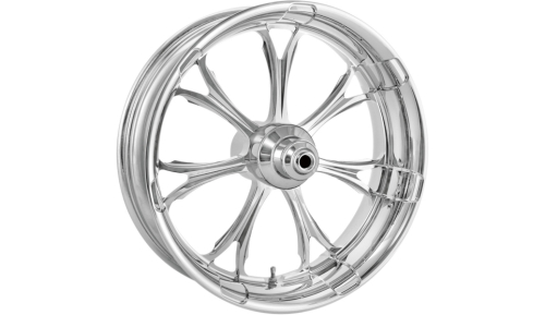 Performance Machine - Performance Machine One-Piece Aluminum Front Wheel - 18in. x 5.5in. - Paramount Chrome - 1204-7814R-PAR-CH