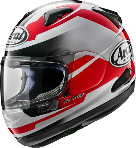 Arai Helmets - Arai Helmets Quantum-X Steel Helmet - 0101-15740 - Red - X-Large