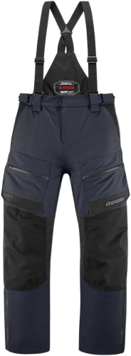 Icon - Icon Raiden Waterproof Pants - 2821-1148 - Blue - Large