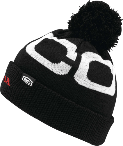 100% - 100% Geico Honda Farran Beanie - 20993-001-01 - Black - OSFM