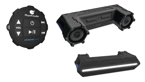 Planet Audio - Planet Audio 6.5in. Sound System with LED Light Bar - PATV65