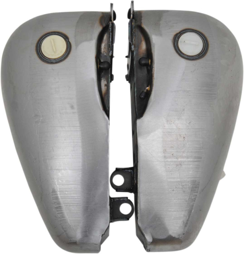 Drag Specialties - Drag Specialties Fat Bob Style Flat-Side Gas Tank - 6-Gal. - 011338-BX37