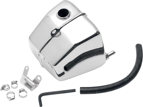 Drag Specialties - Drag Specialties FXR Chrome Oil Tank - 11370
