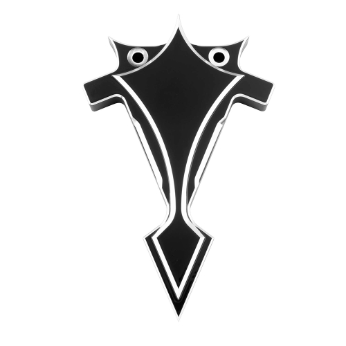 Bikers Choice - Bikers Choice Vulcan Gothic Spike Coil Brackets - Plain Black - 4069B