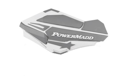 Powermadd - Powermadd Sentinel Handguards - White/Silver - 34400