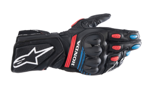 Alpinestars - Alpinestars Honda SP-8 V3 Gloves - 3558423-1317-3X - Black/Red/Blue - 3XL