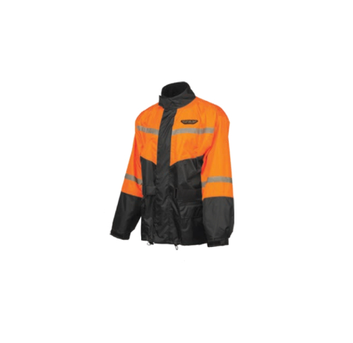 Fly Racing - Fly Racing 2-PC Rainsuit - 479-80193X - Black/Orange - 3XL
