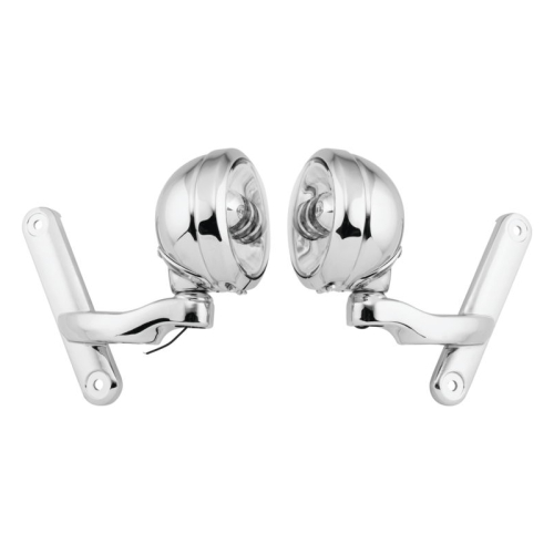Namz - Namz Full Halo Passing Lamps with Brackets - Chrome/Chrome - LLC-PLB-FHCC-E